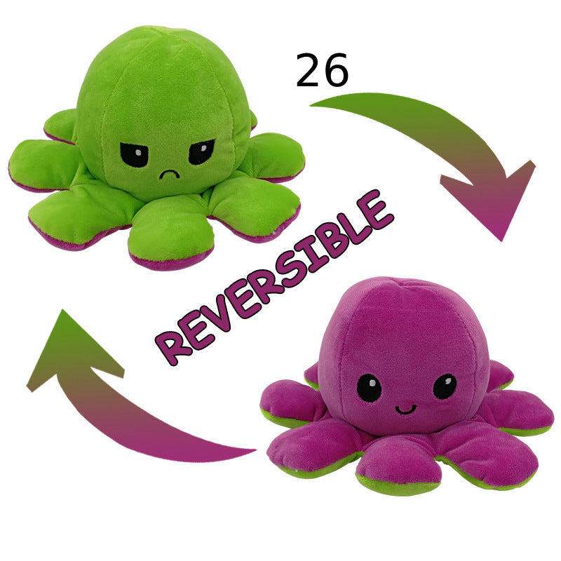 Norvo | Den originale reversible Octopus Plushie | Patentert design