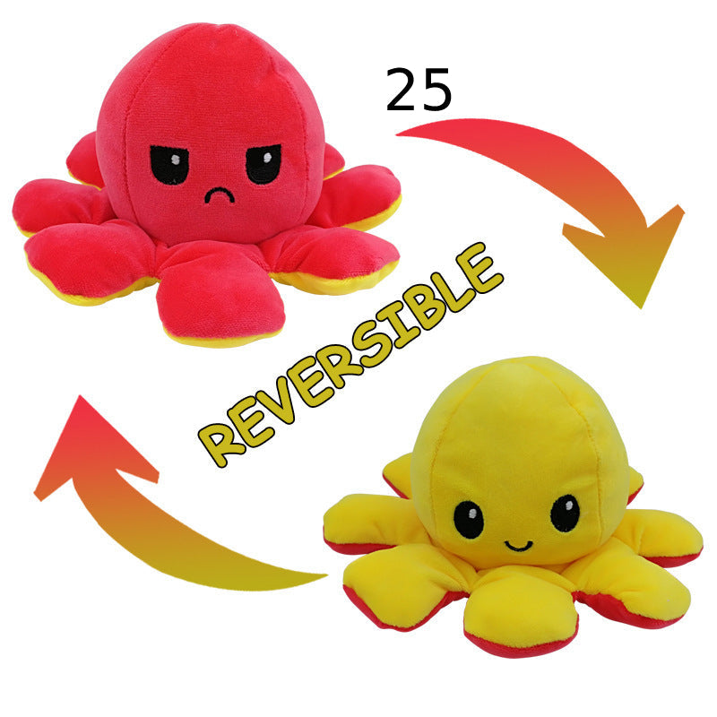 Norvo | Den originale reversible Octopus Plushie | Patentert design