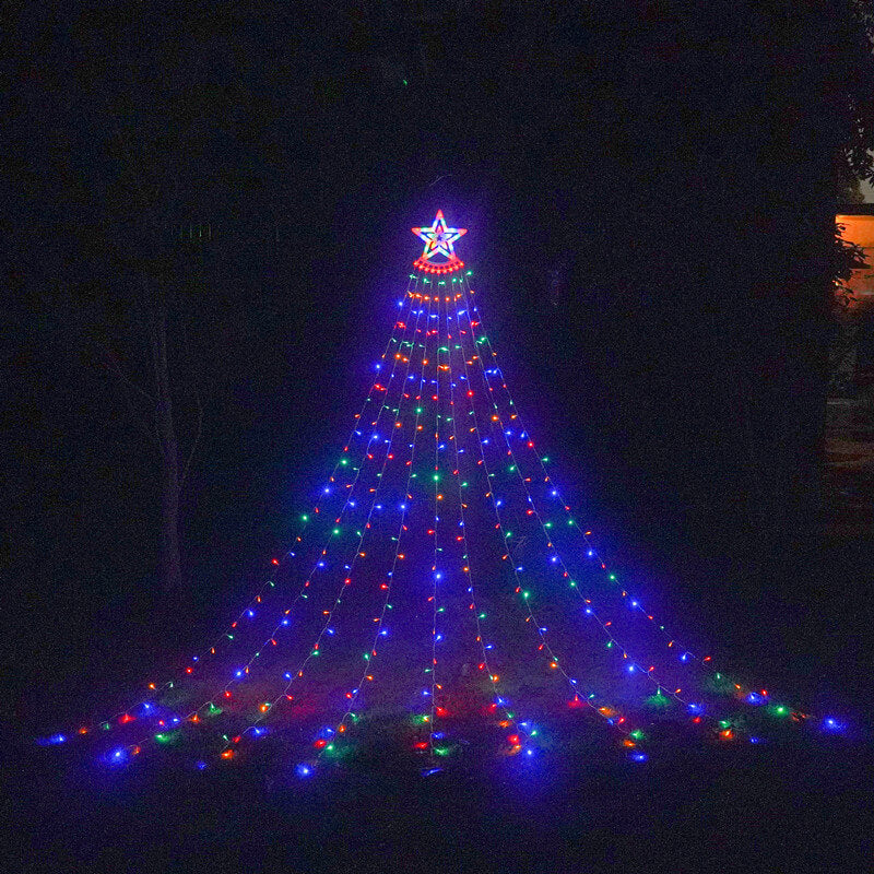 Norvo | Star Waterfall Light Christmas Meteor Lights LED String Lights