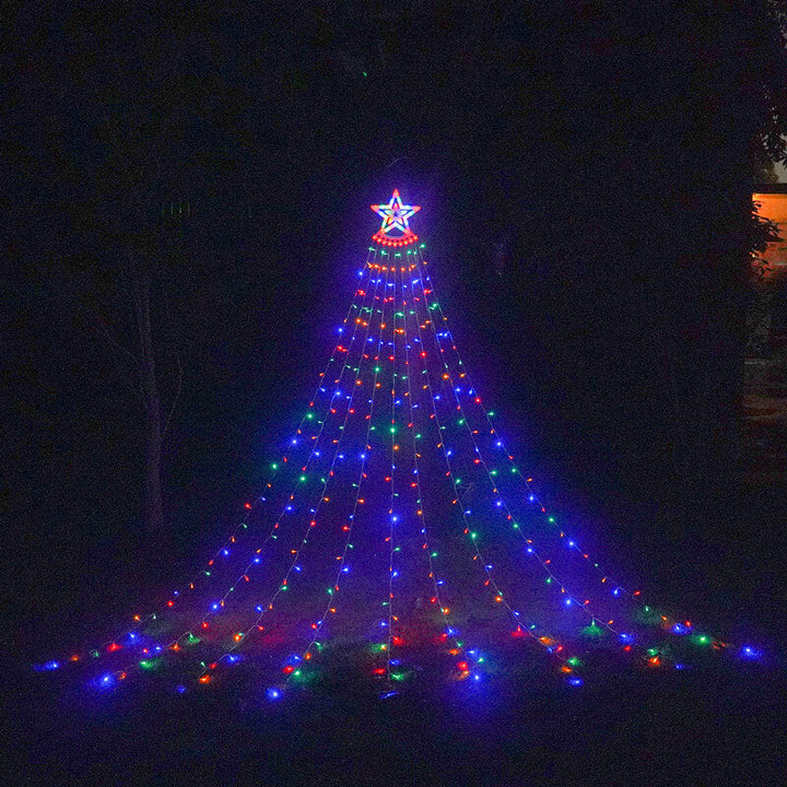 Norvo | Star Waterfall Light Christmas Meteor Lights LED String Lights