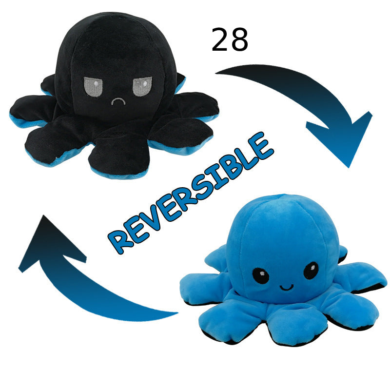 Norvo | Den originale reversible Octopus Plushie | Patentert design