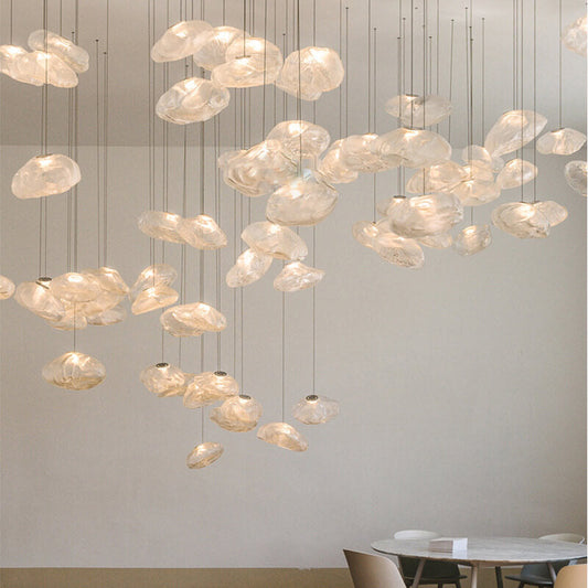 Norvo | CloudNova Glass Pendellampe – Moderne Taklampe med Unikt Sky-Design