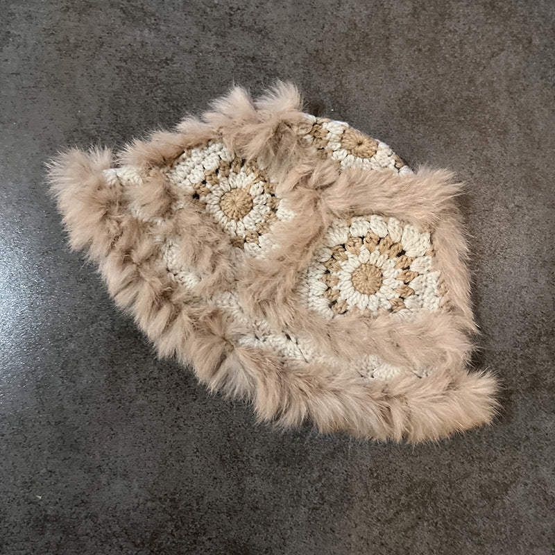 Norvo | Cozy Håndlaget Heklet Blomsterhatt