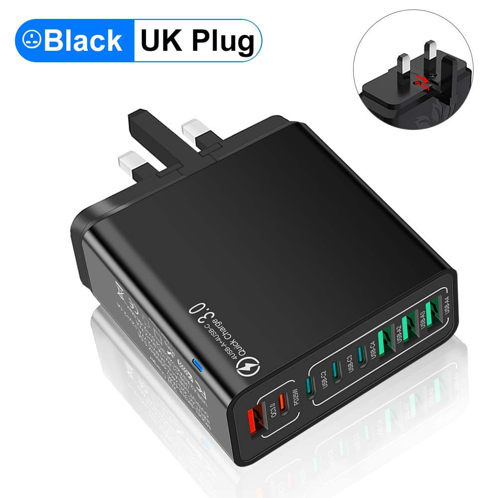 Norvo | 8 i 1 vanntett port USB hurtiglader