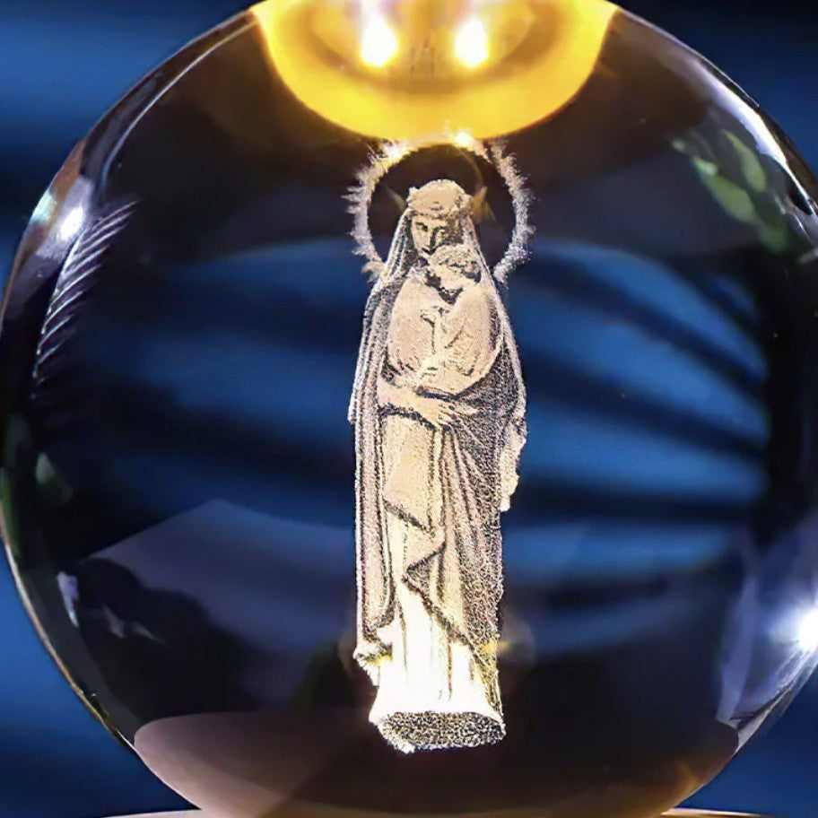 Norvo | Glødende Måne Krystallkule