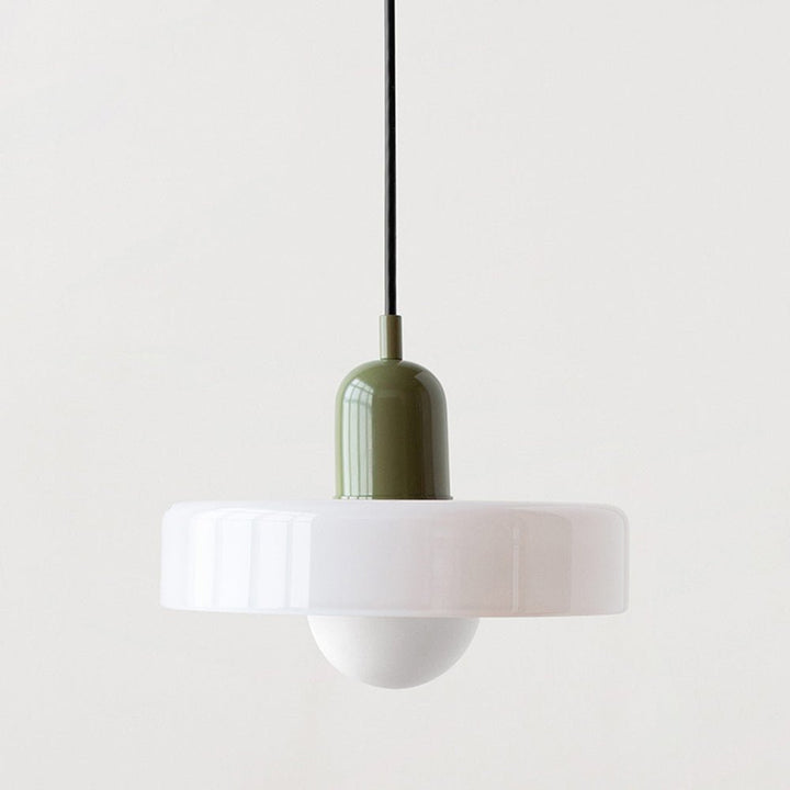 Norvo | Bauhaus Farget Glasspendellampe for Moderne Interiører