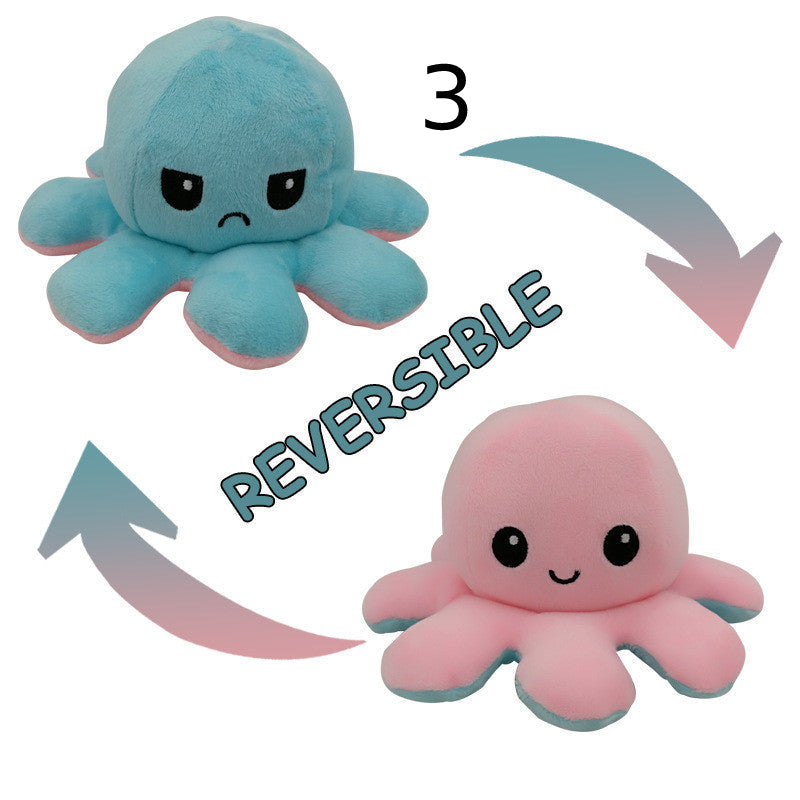 Norvo | Den originale reversible Octopus Plushie | Patentert design