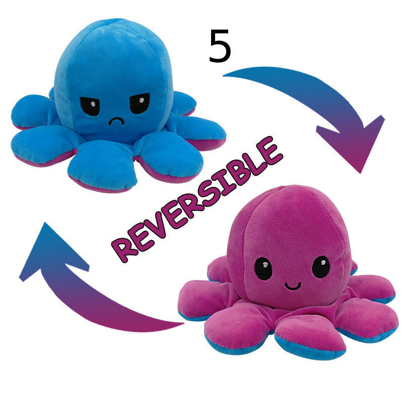 Norvo | Den originale reversible Octopus Plushie | Patentert design