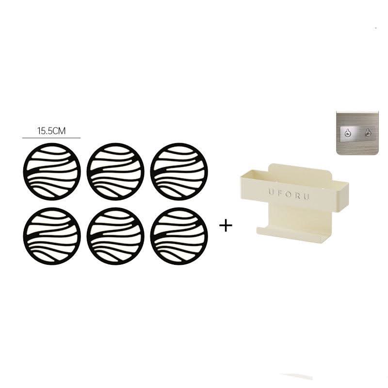 Norvo | Varmebestandige Silikon Gryteunderlag – Sett med 6