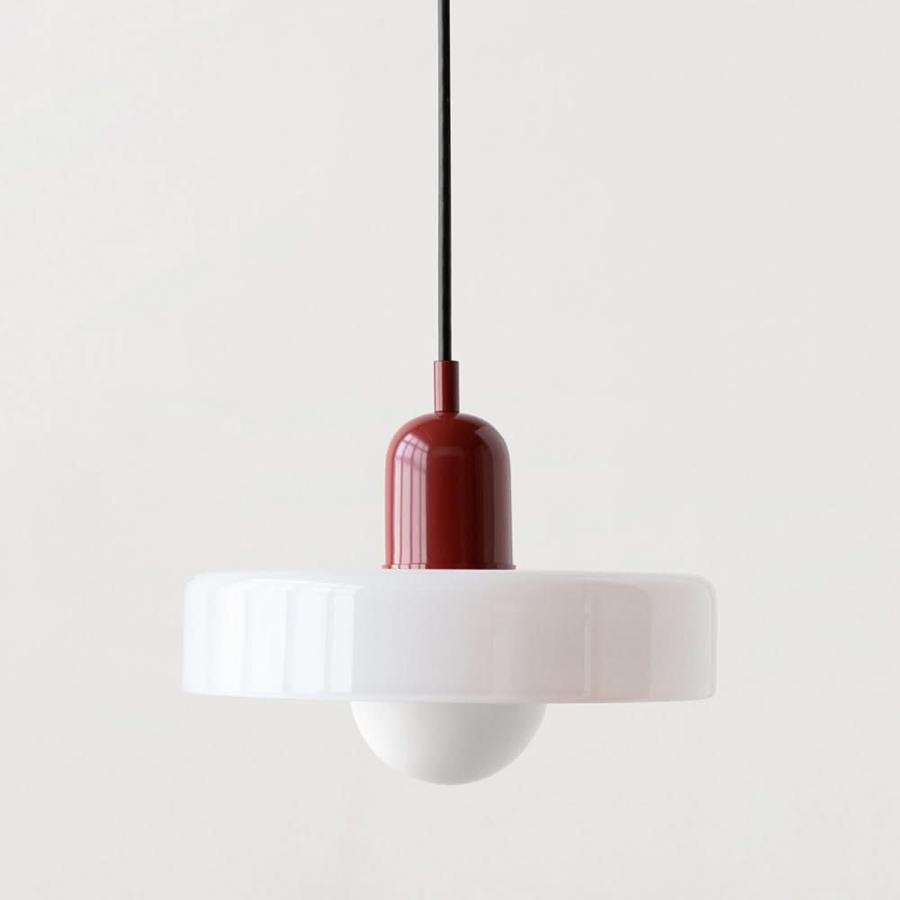Norvo | Bauhaus Farget Glass Pendellampe