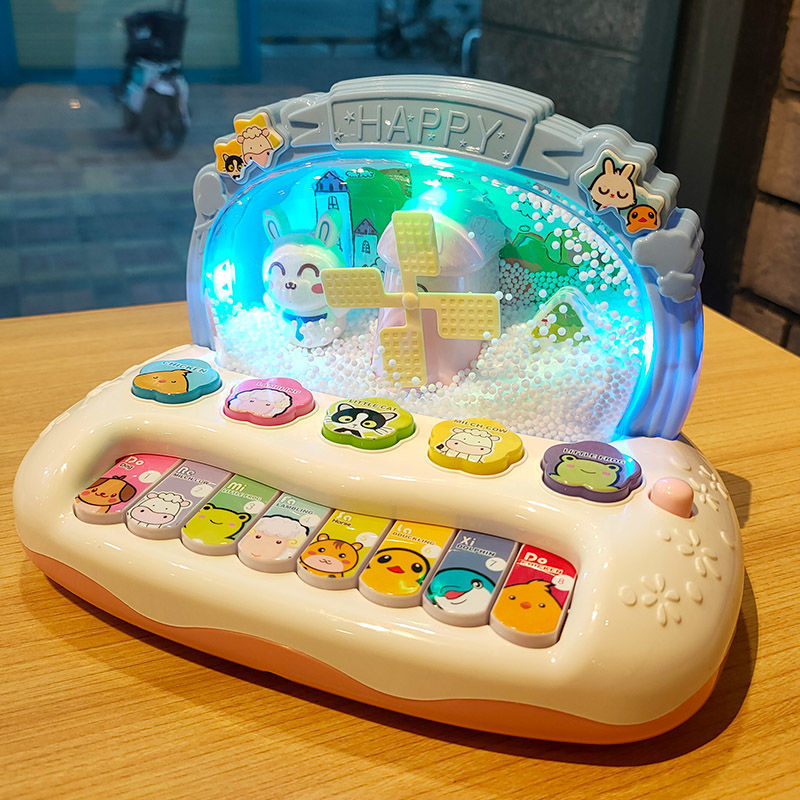 Norvo | Musikalisk Snøflak Piano Læringsleketøy