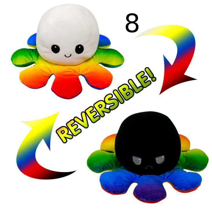 Norvo | Den originale reversible Octopus Plushie | Patentert design
