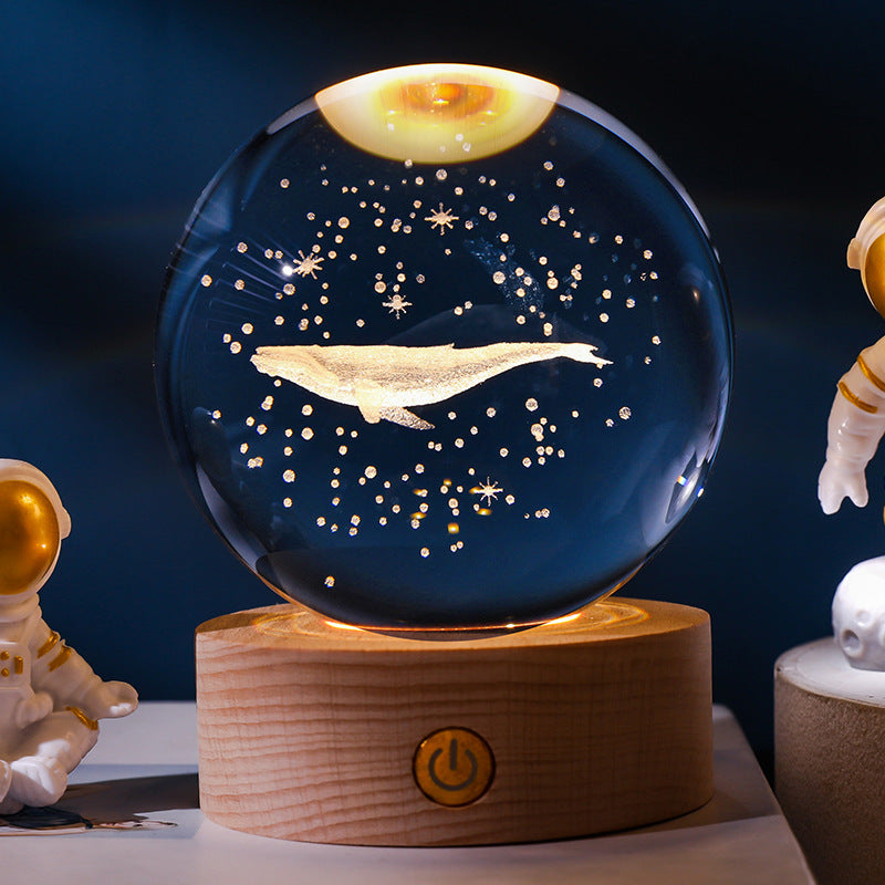 Norvo | Glødende Måne Krystallkule