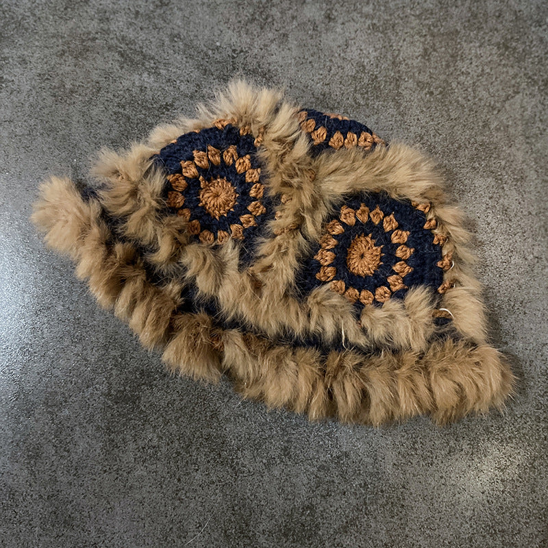 Norvo | Cozy Håndlaget Heklet Blomsterhatt