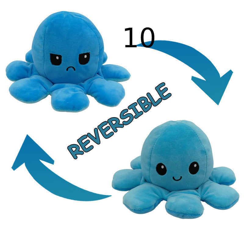 Norvo | Den originale reversible Octopus Plushie | Patentert design