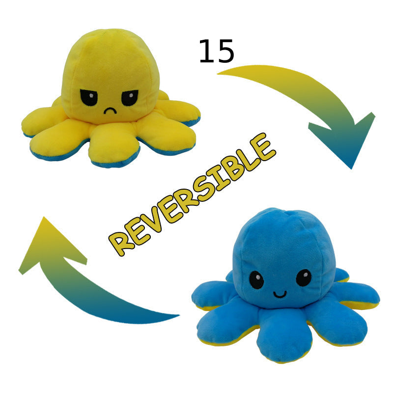 Norvo | Den originale reversible Octopus Plushie | Patentert design