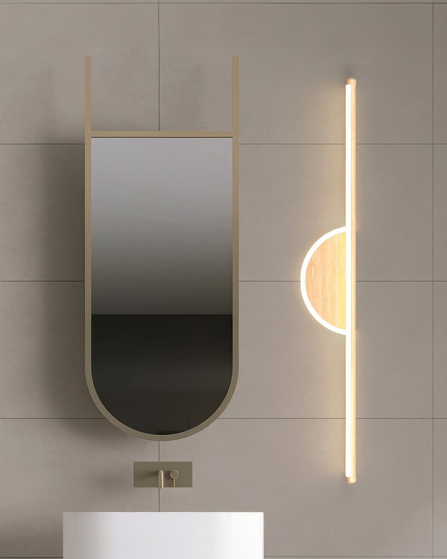 Norvo | Moderne Vegglampe laget av Trebue