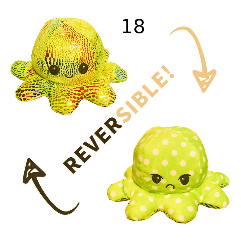 Norvo | Den originale reversible Octopus Plushie | Patentert design