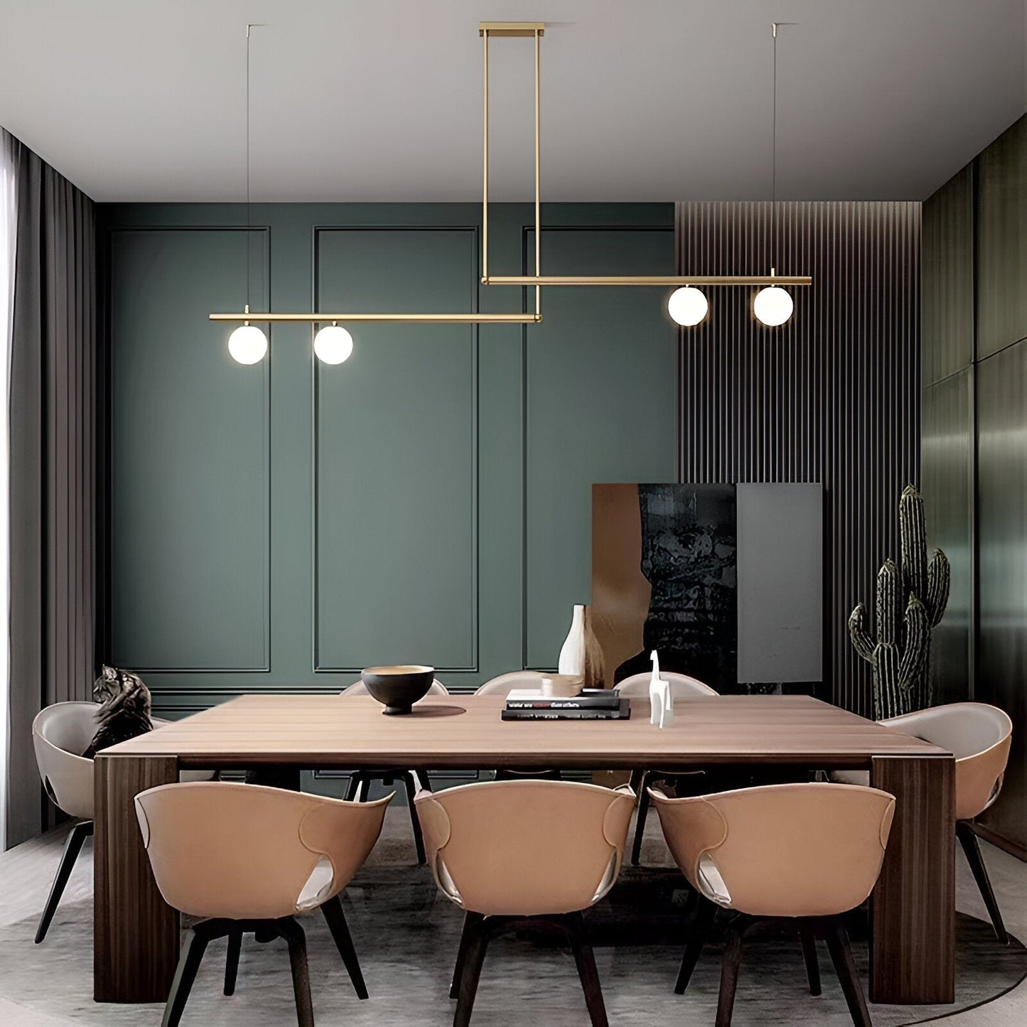 Norvo |Nordisk Glass Linear Luksus Pendellampe