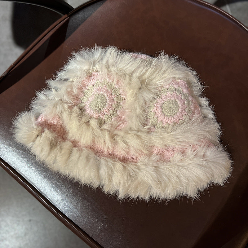 Norvo | Cozy Håndlaget Heklet Blomsterhatt