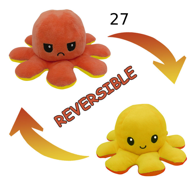 Norvo | Den originale reversible Octopus Plushie | Patentert design