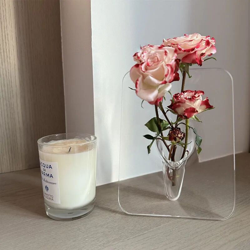 Norvo | Elegant Akryl Blomster Vase