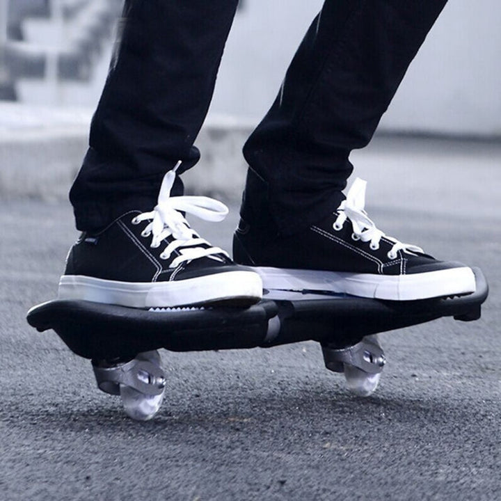 Norvo | Motedrakt Vulkanmønster To-hjul Skateboard Blinkende Lys Hjul Vitalitet Bord (Rosa)