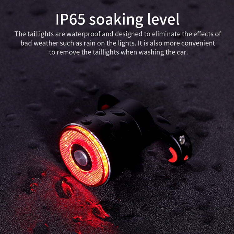 Norvo | Antusi Q5 Sykkel Baklys Automatisk Brems Induksjonslys