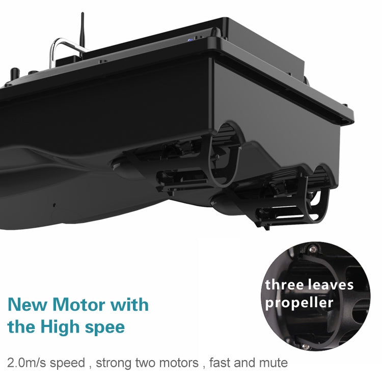 Norvo | D16 Smart RC Fiskebåt For Agn 2kg Last 500M