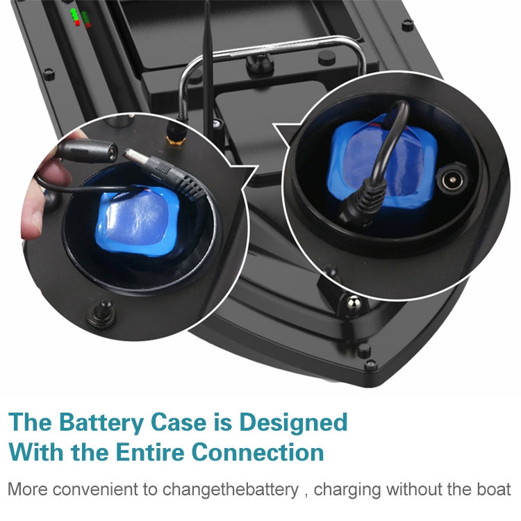 Norvo | D16 Smart RC Fiskebåt For Agn 2kg Last 500M