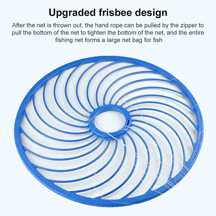 Norvo | 360 Flygende Disc Monofilament Fiskegarn, Høyde: 1,8 m