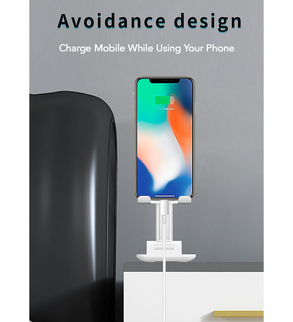 Norvo | Faltbart Holder Stativ for iPad og Mobiltelefon