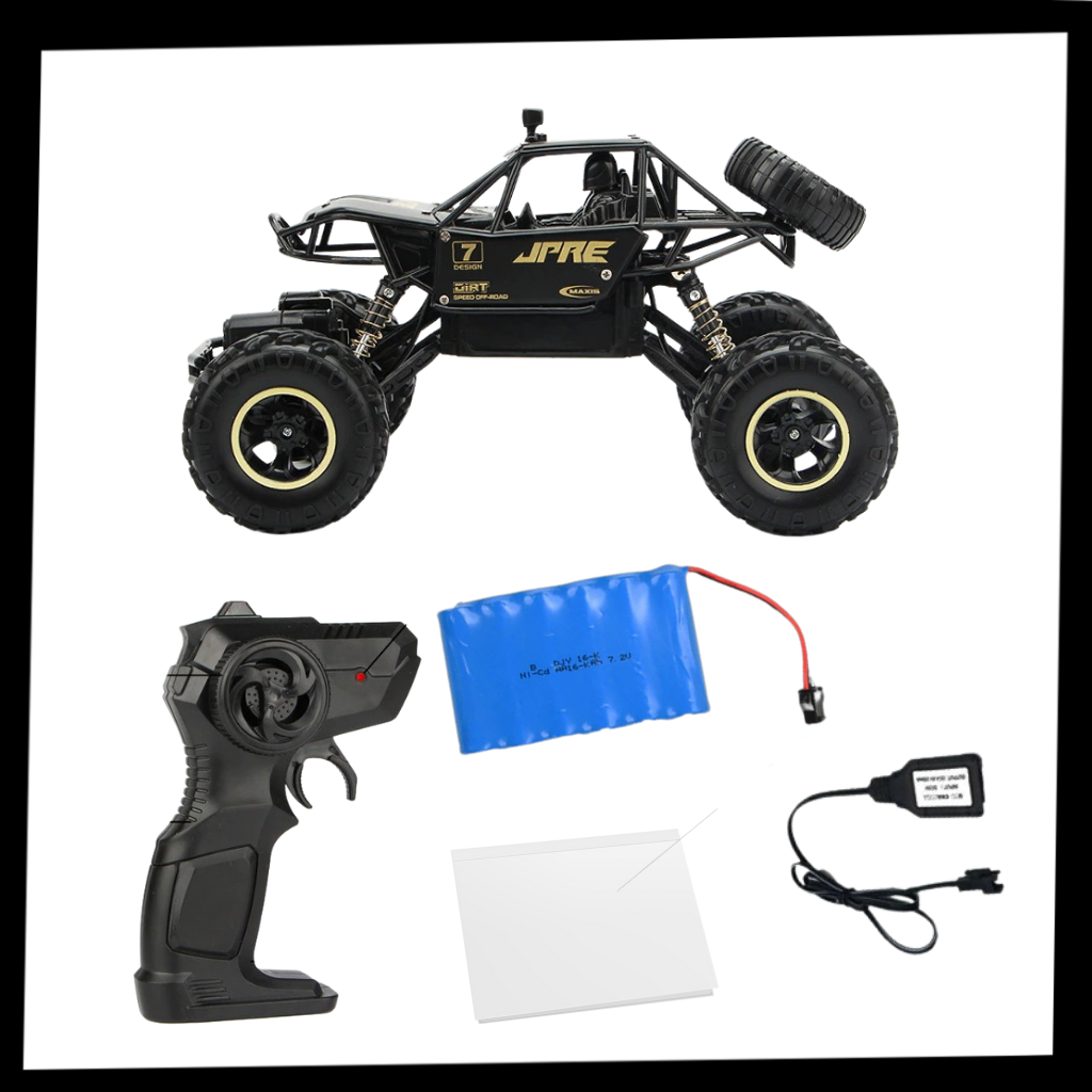 Off-Road 4WD fjernstyrt bil