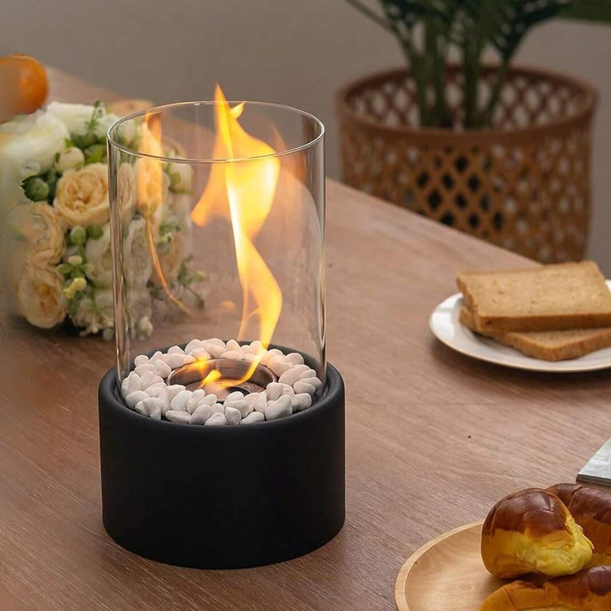Norvo | Elegant evig flamme oljelampe – Klassisk design med moderne funksjonalitet