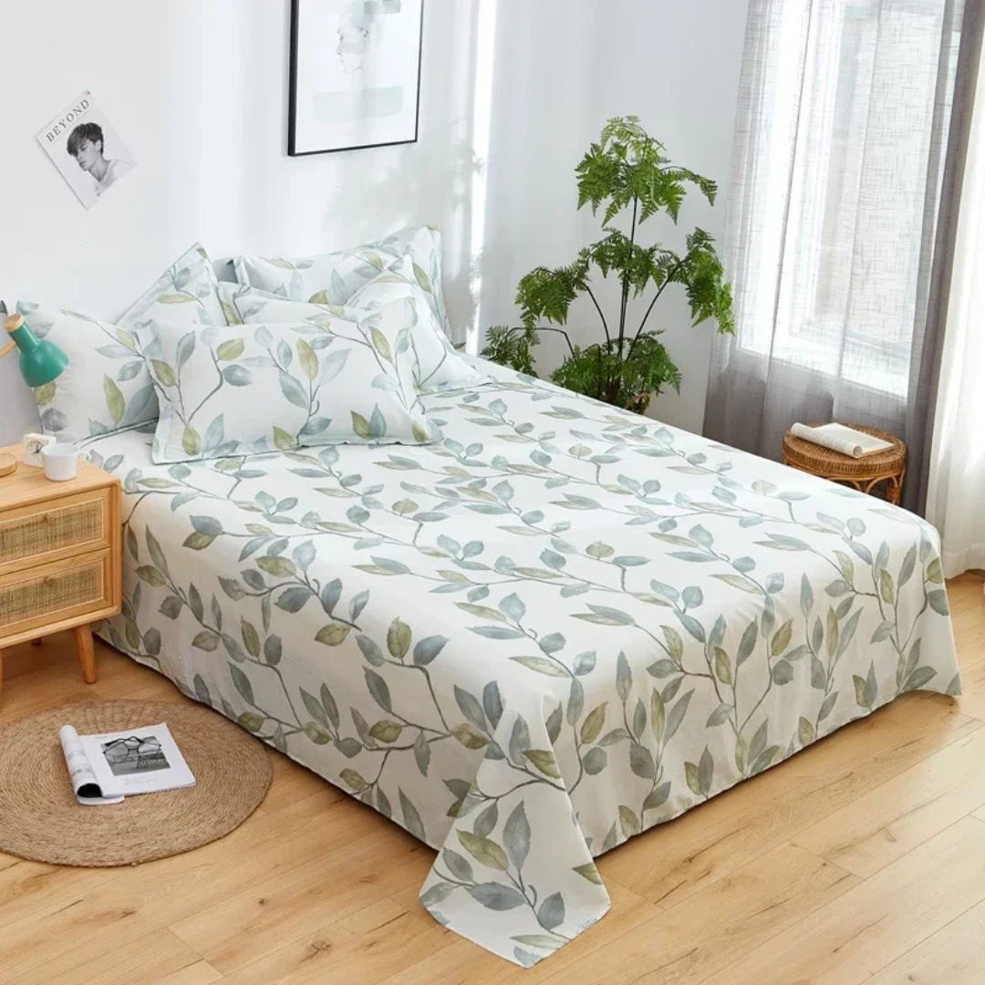 Norvo | Olira Bomulls Sengeteppe – Myk, Pustende Komfort