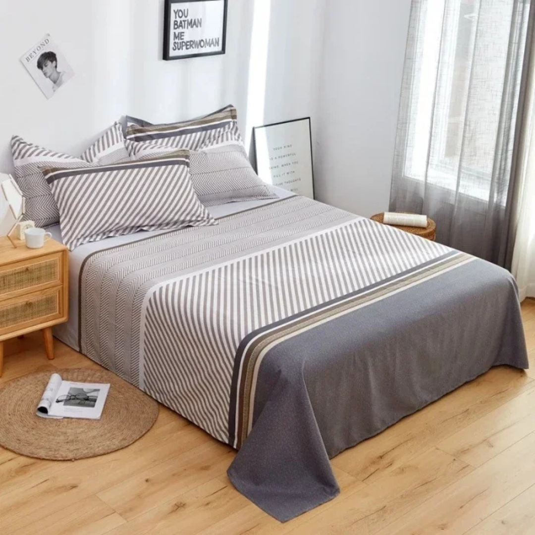 Norvo | Olira Bomulls Sengeteppe – Myk, Pustende Komfort