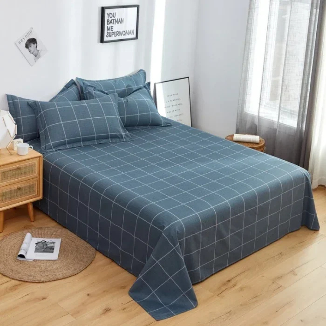 Norvo | Olira Bomulls Sengeteppe – Myk, Pustende Komfort