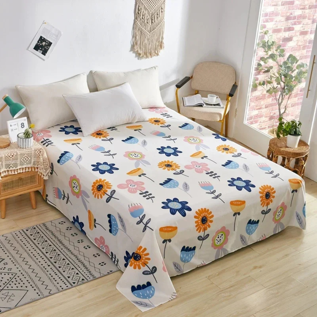 Norvo | Olira Bomulls Sengeteppe – Myk, Pustende Komfort