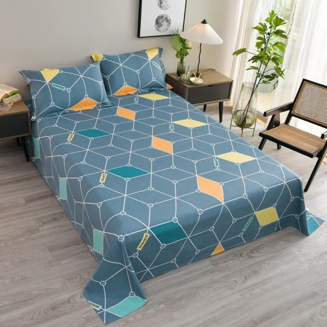 Norvo | Olira Bomulls Sengeteppe – Myk, Pustende Komfort