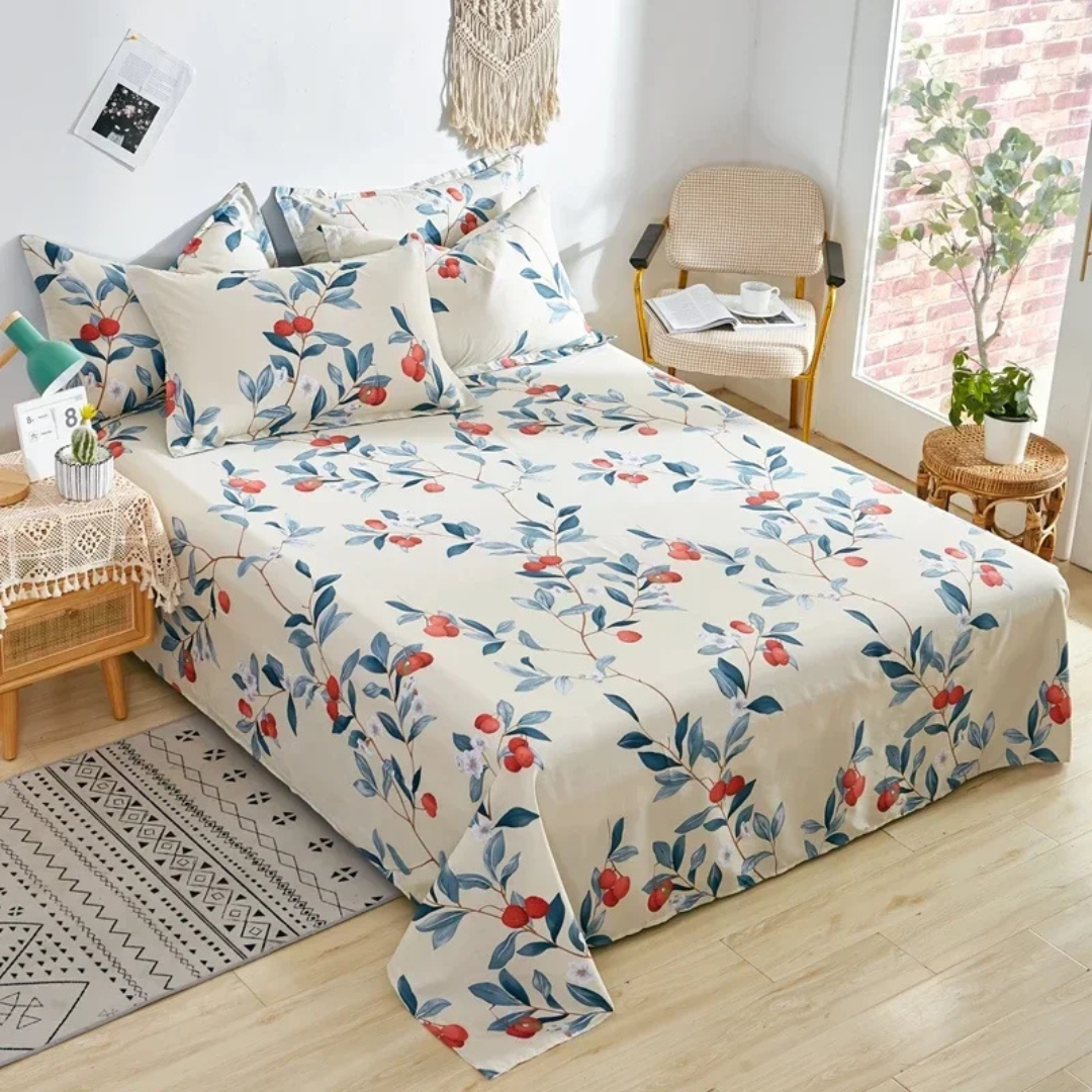 Norvo | Olira Bomulls Sengeteppe – Myk, Pustende Komfort