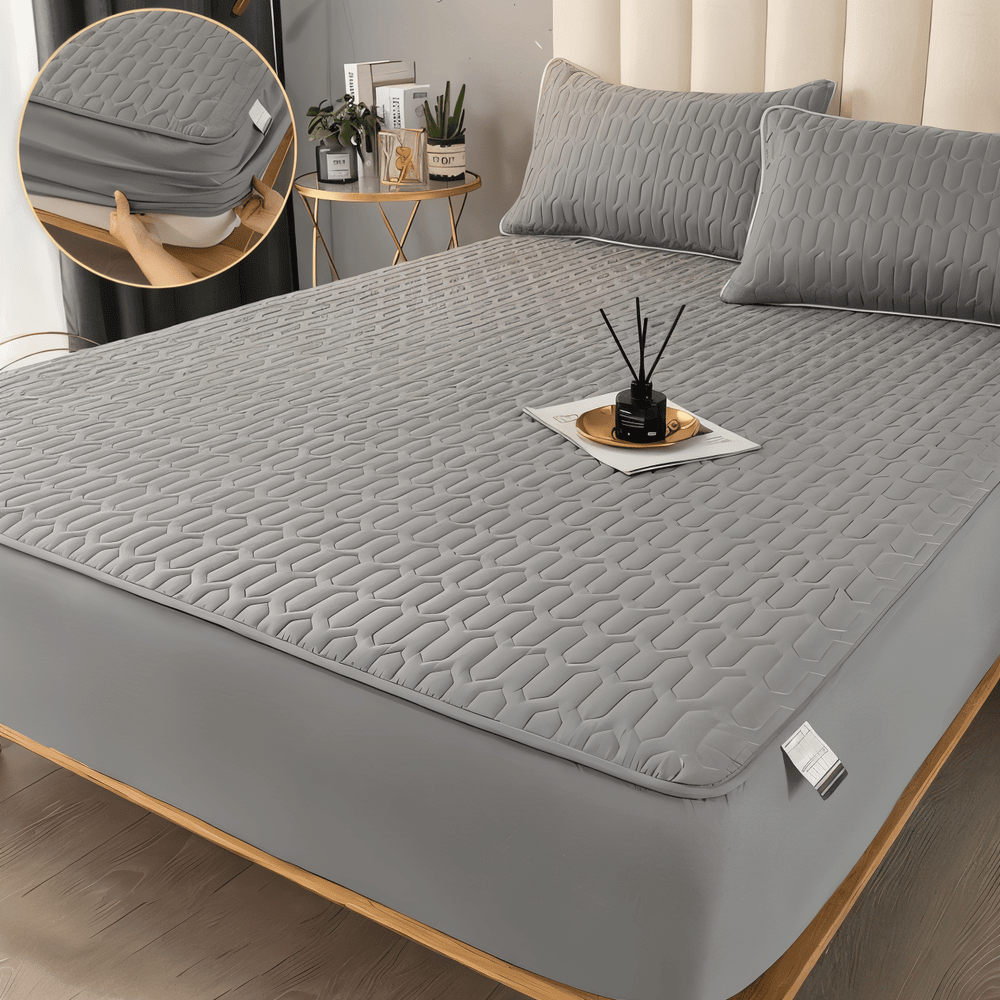 Norvo | FlexiBed madrassbeskytter – Vanntett, pustende og vaskbar med elastisk passform