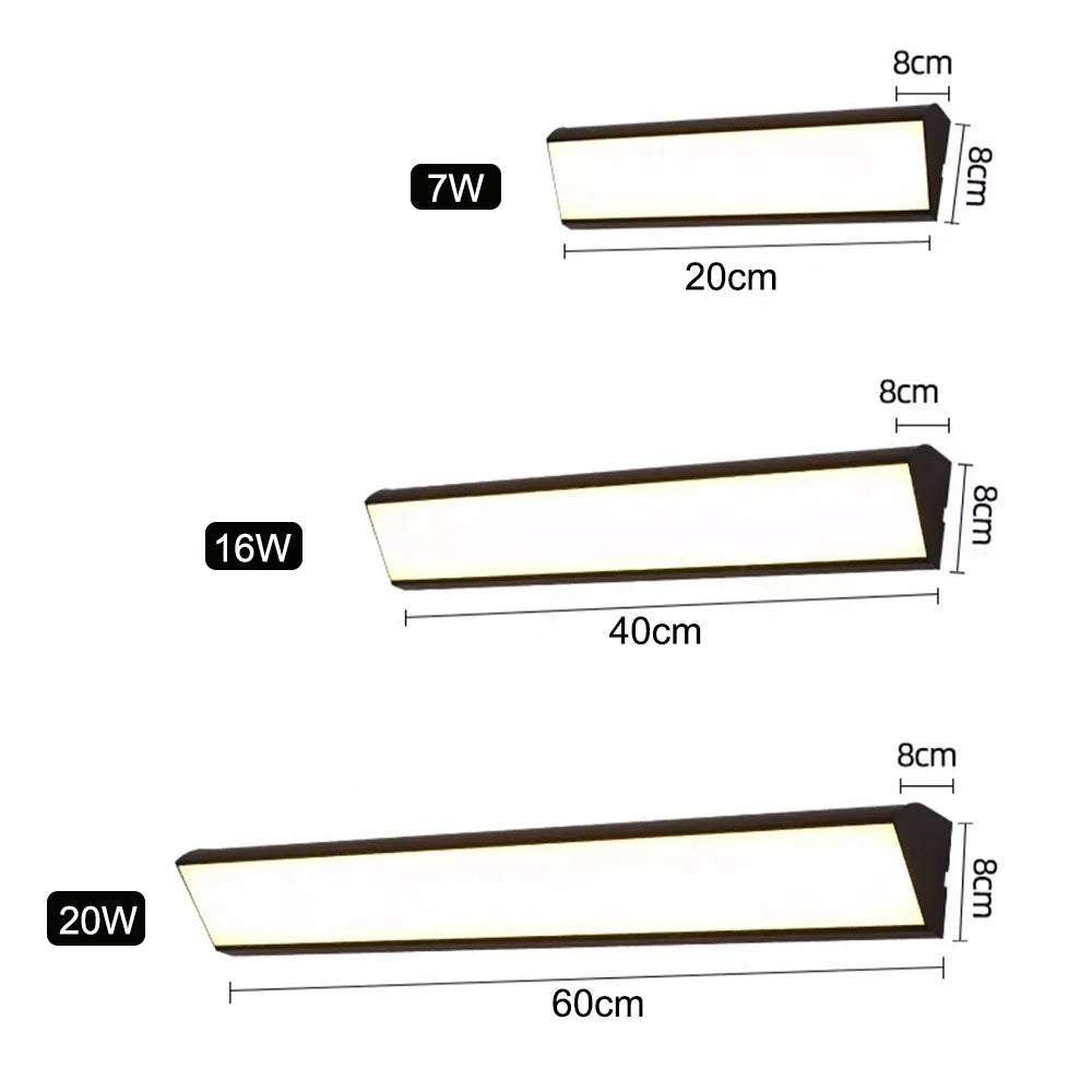 PatioGlow - Vanntett LED-vegglampe