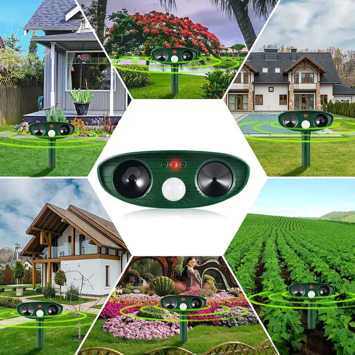 Norvo | Solcelledrevet dyrefrastøter med ultralyd