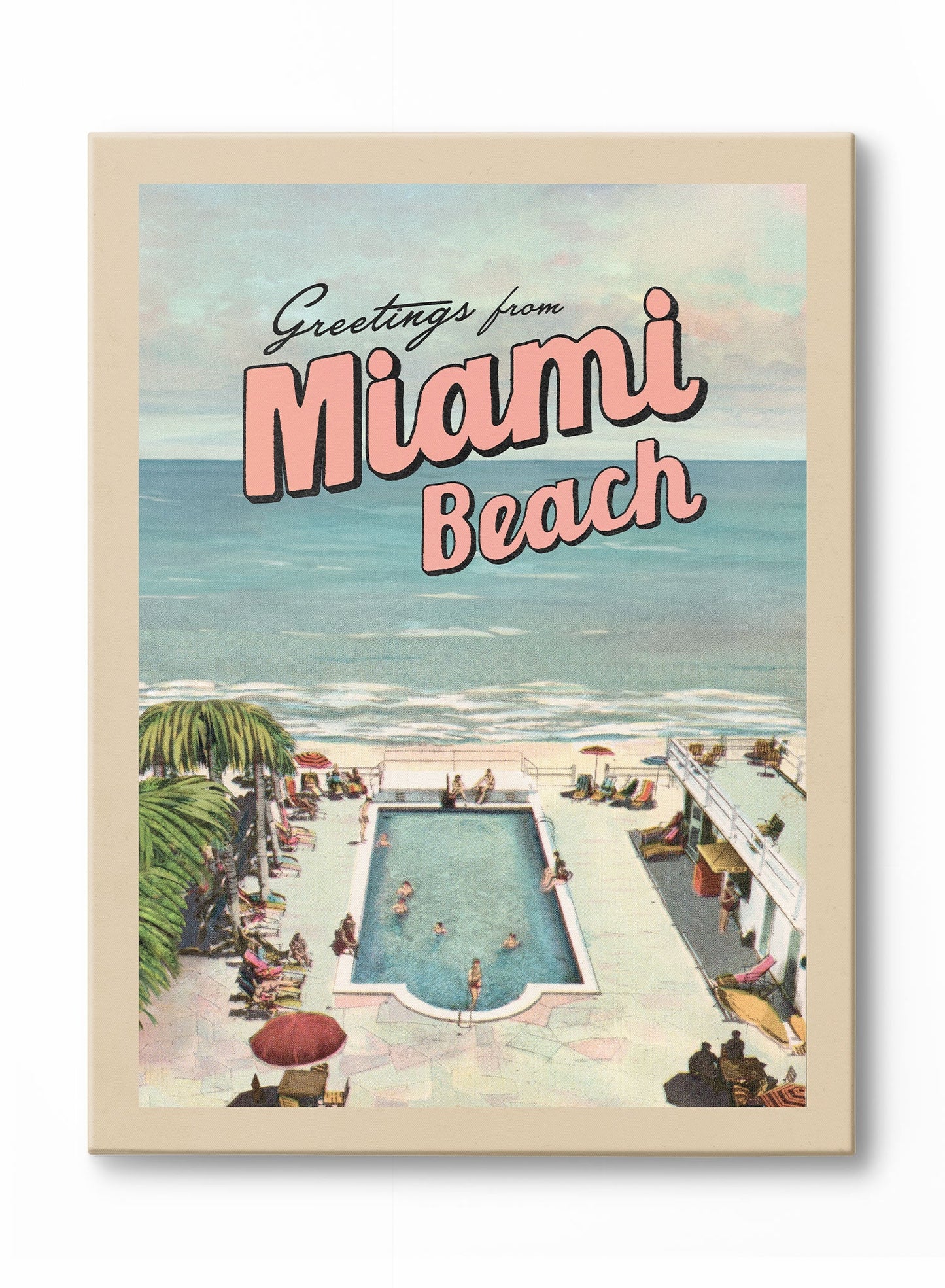 Norvo | Hei, Miami Beach, Plakat