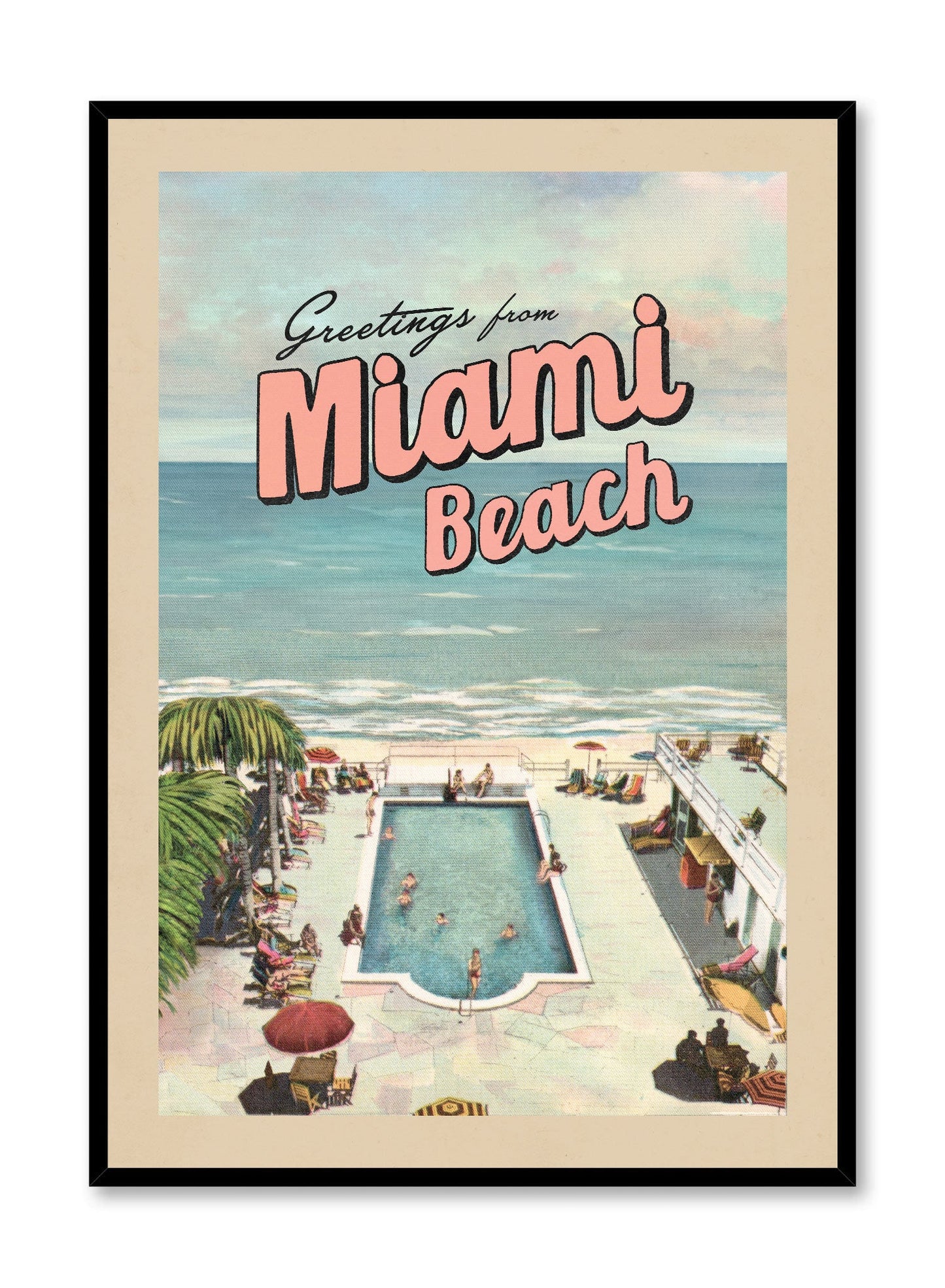 Norvo | Hei, Miami Beach, Plakat