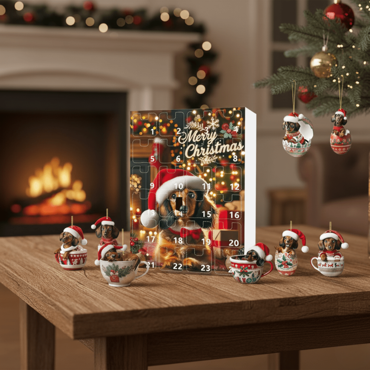 Norvo | 24-dagers julekalender med dachs-tema for dyrelskere