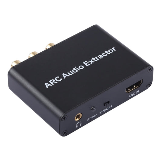 Norvo | 192KHz ARC Lyduttrekker HDMI ARC til SPDIF + Koaksial + L/R Konverter Lydreturkanal Adapter