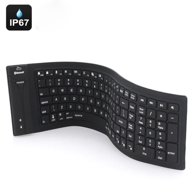Norvo | JA-11 108-tasters Sammenleggbar Silikon Bluetooth Tastatur