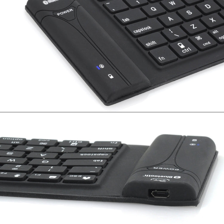 Norvo | JA-11 108-tasters Sammenleggbar Silikon Bluetooth Tastatur