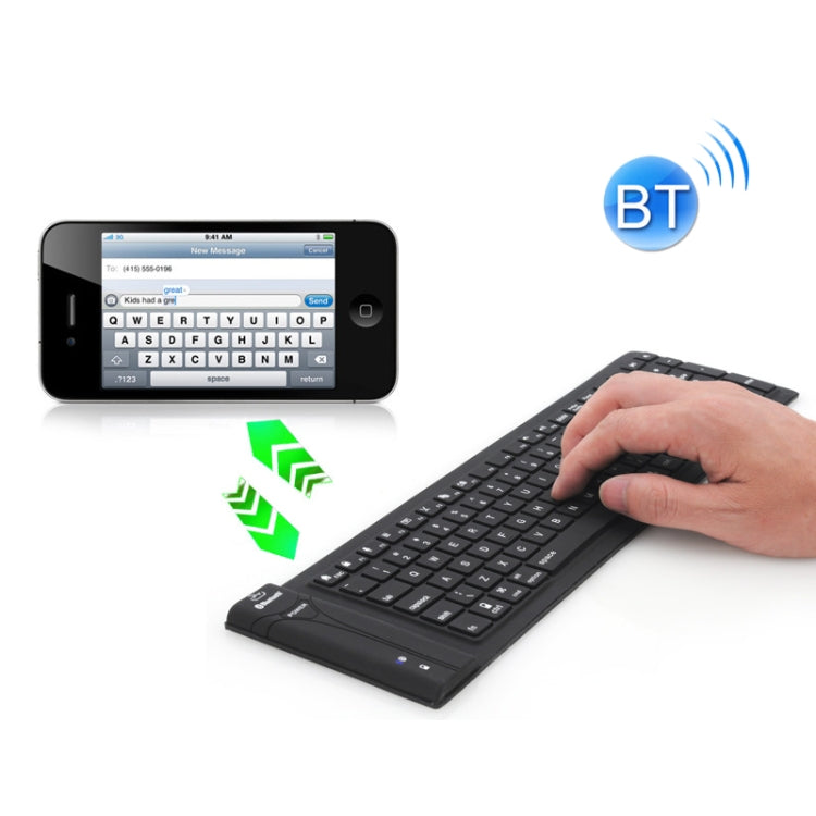Norvo | JA-11 108-tasters Sammenleggbar Silikon Bluetooth Tastatur